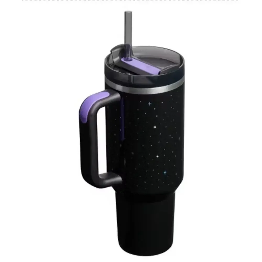 🔥Stanley Halloween 40 oz Stainless Steel H2.0 Flowstate Quencher Tumbler BNWT🔥